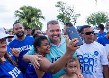 ‘A favela desceu em peso pra caminhar com o prefeito Bruno Reis’, diz líder do PP de Salvador no Bonfim