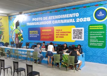 Carnaval 2025: posto da Transalvador inicia atendimento no Shopping Barra na segunda (20)