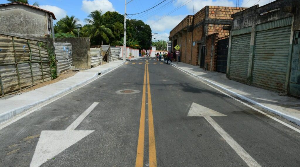 Prefeitura entrega requalificação viária em Valéria e melhora mobilidade na região