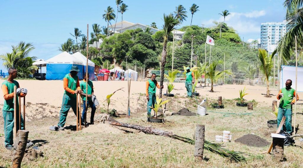 Projeto Praia Verde é iniciado na Paciência, no Rio Vermelho
