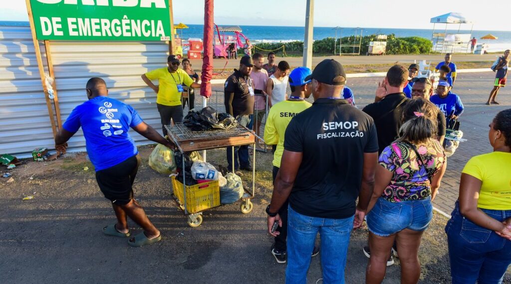 Retirada de produtos apreendidos pela Semop no Virada Salvador deve ser feita em até 60 dias