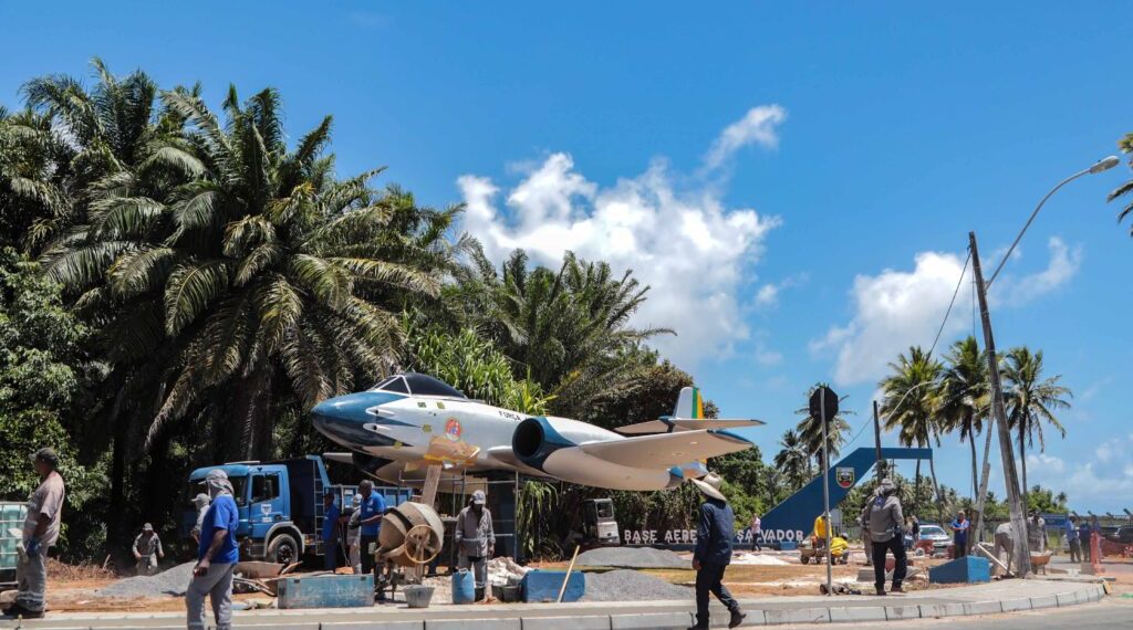 Salvador ganhará espaço de contemplação com caça histórico recuperado