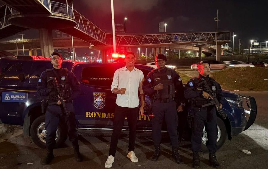 Sandro Filho solicita e conquista reforço na segurança com rondas da GCM e PM em Salvador