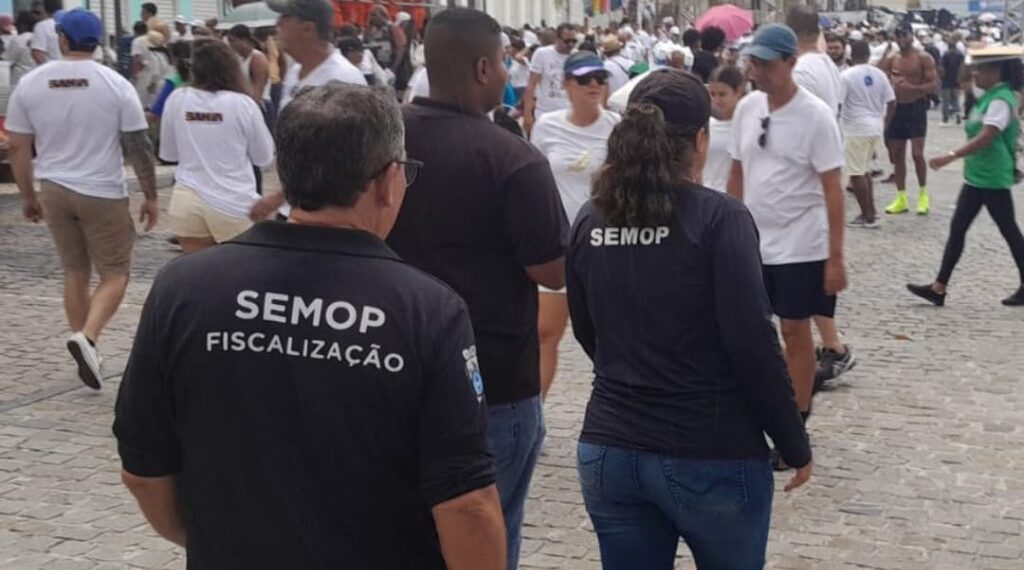 Semop apreende quase mil itens irregulares durante Lavagem do Bonfim