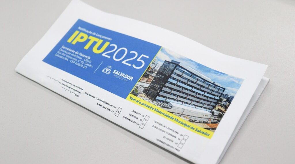 Atenção ao prazo: IPTU de 420 mil imóveis soteropolitanos vence nesta quarta (5)