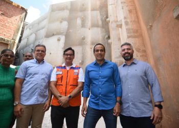 Com investimento de R$2 milhões, Prefeitura entrega obra de contenção de encosta na Federação