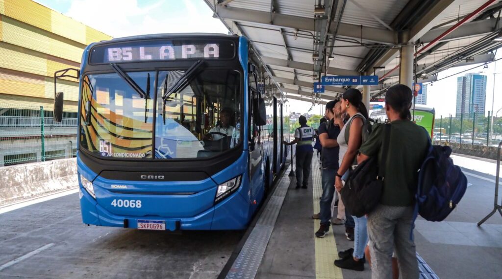 Horário integral da linha B5 do BRT agrada usuários do modal de transporte