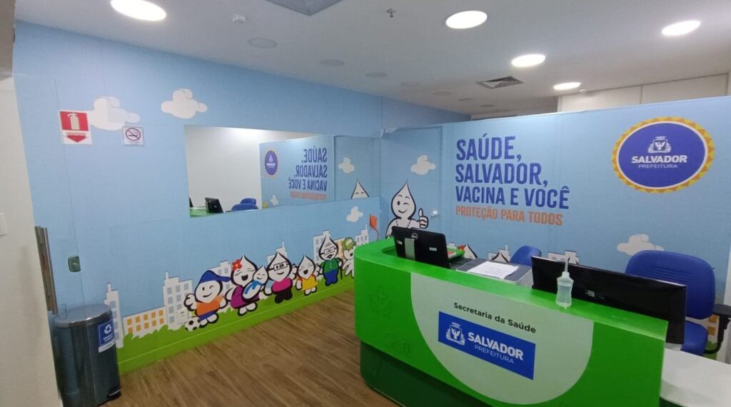 Ponto de vacinação da SMS no Salvador Shopping muda de localização; saiba onde se vacinar