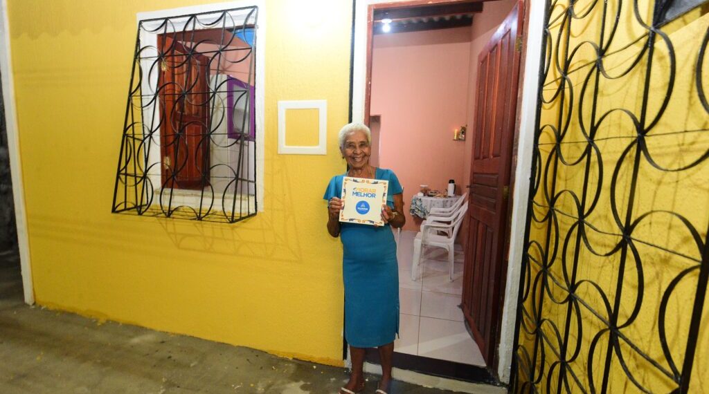 Prefeitura ultrapassa marca de 1,2 mil casas reformadas pelo Morar Melhor em Valéria
