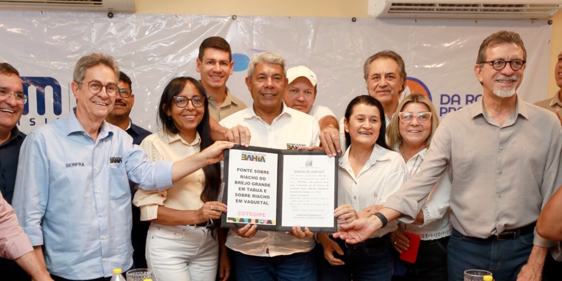 Jerônimo visita Barreiras e libera obras no Oeste da Bahia