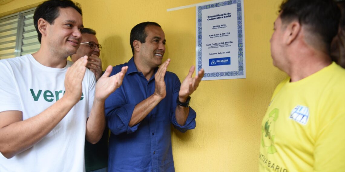 Morar Melhor reforma espaço de reciclagem em Salvador