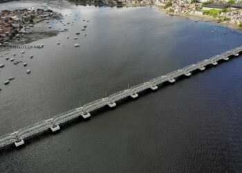 Ponte São João passa por obras para receber o VLT