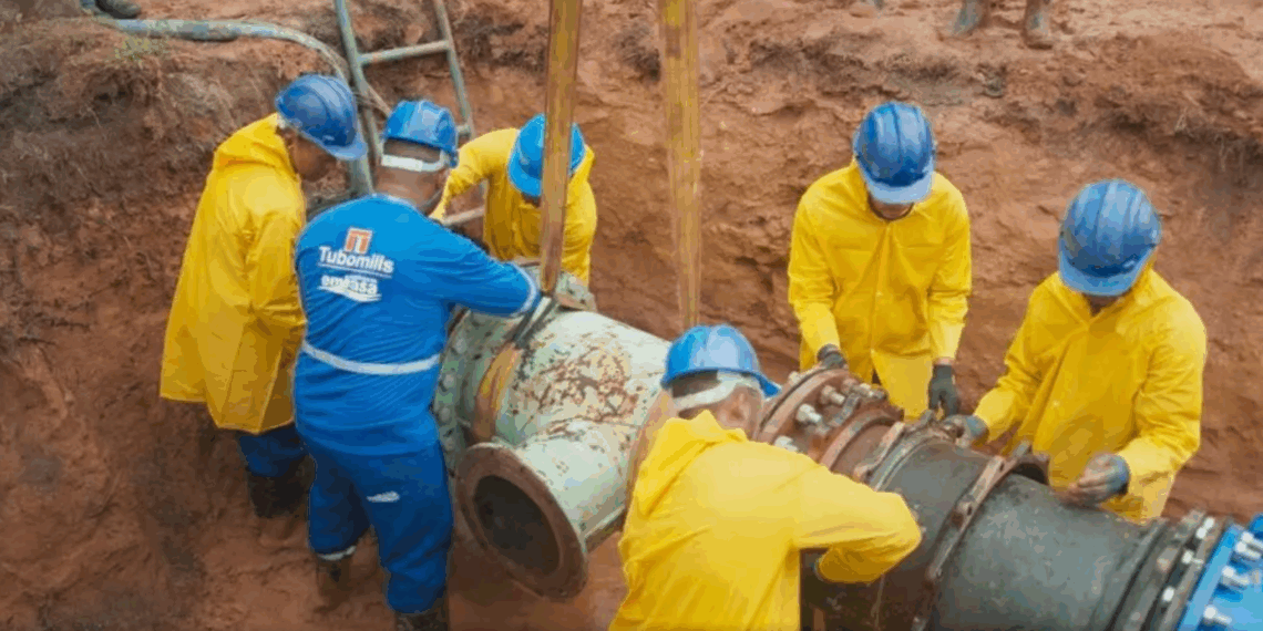 Embasa inicia retomada da água em Salvador e 12 cidades