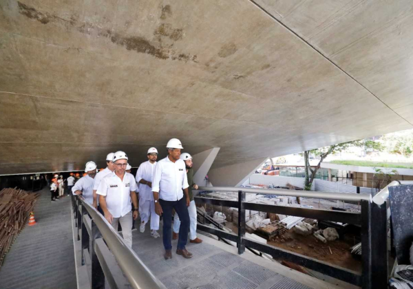 Reforma do TCA alcança 41,63% de obras concluídas