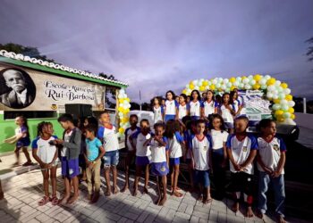 Capim Grosso inaugura escola quilombola e amplia ensino integral