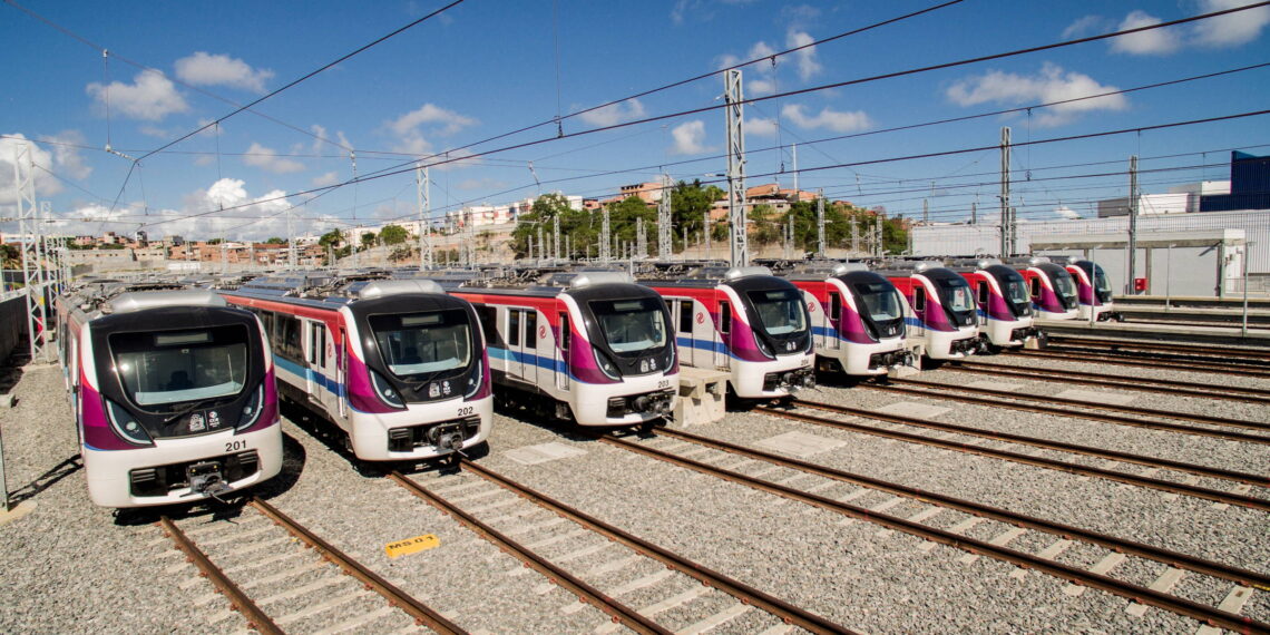 Governo Federal autoriza R$ 616 mi para novos trens do metrô de Salvador