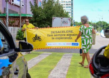 Prefeitura lança campanha após 76% dos acidentes envolverem motos