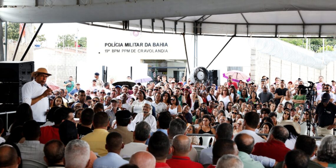 Governo do Estado entrega unidade de segurança em Cravolândia