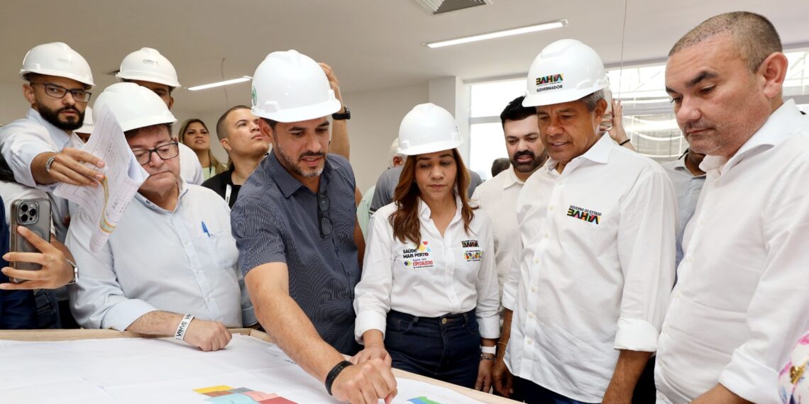 Governador visita Alagoinhas e acompanha avanço do hospital regional