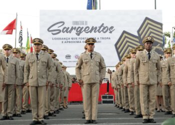 PM fortalece tropa com a formatura de 200 novos sargentos