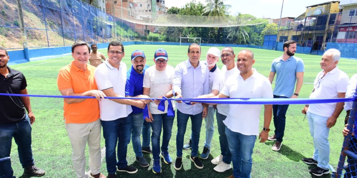 Prefeitura amplia acesso à prática esportiva em São Rafael após entrega de nova arena com grama sintética