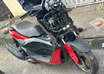 Guarda Civil recupera moto roubada e retira câmera ilegal