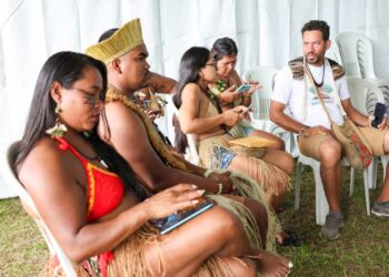 Seagri leva orientações a indígenas durante o Acampamento Terra Livre