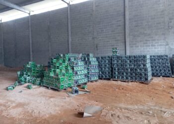 Carga de cerveja furtada é localizada em galpão na capital baiana