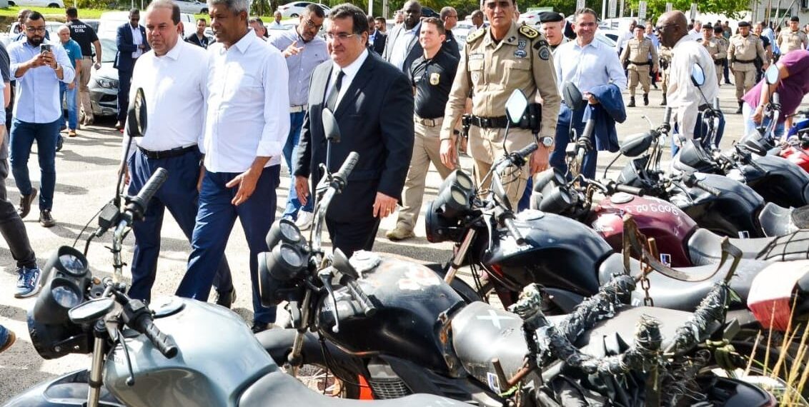 Vice-governador Geraldo Júnior participa do Dia D de operação que recuperou 228 veículos
