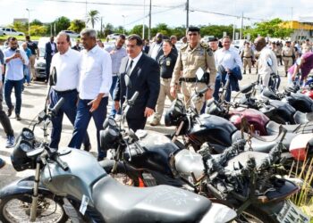 Vice-governador Geraldo Júnior participa do Dia D de operação que recuperou 228 veículos