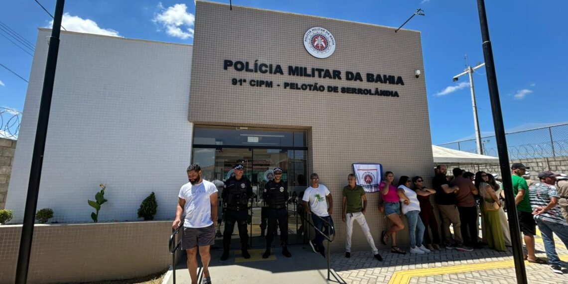 Novo Pelotão da PM de Serrolândia é inaugurado pelo Governo do Estado