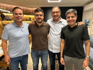 Jabes e Valderico alinham apoio à pré-candidatura de Cacá Leão
