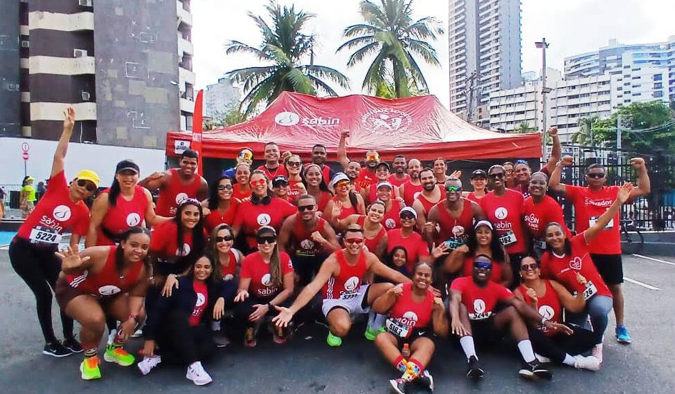 Colaboradores do Sabin participam da corrida AMB Run Experience 2025