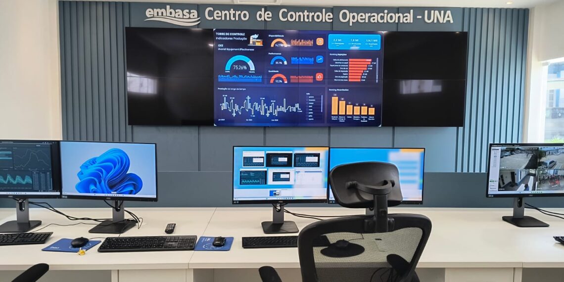 Embasa amplia eficiência operacional com Centro de Controle Operacional em Alagoinhas