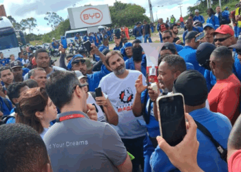 Paralisação na BYD: trabalhadores baianos cobram melhorias