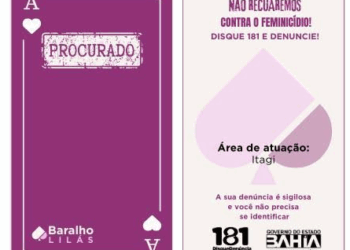 SSP e SPM lançam Baralho do Crime Lilás para ampliar combate à violência contra a mulher