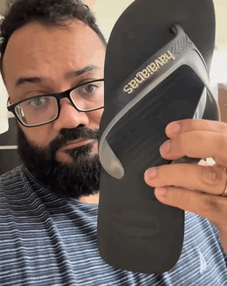 Deputado baiano corta Havaianas e detona a marca: “Não usem essa porcaria”