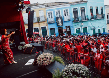 Shows animam o Pelourinho na festa de Santa Bárbara