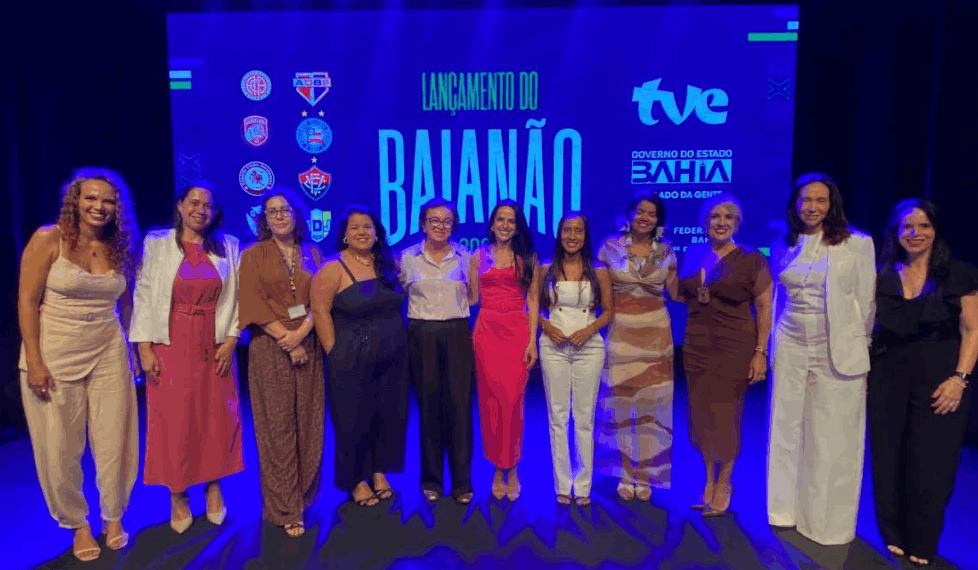 Futebol baiano se une ao Pacto pelo Feminicídio Zero com adesão da SPM, clubes, FBF, Defensoria e IRDEB