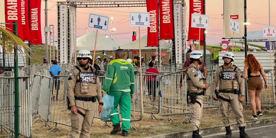 Festival Virada Salvador 2026 conta com dois acessos pela orla e reforço na segurança