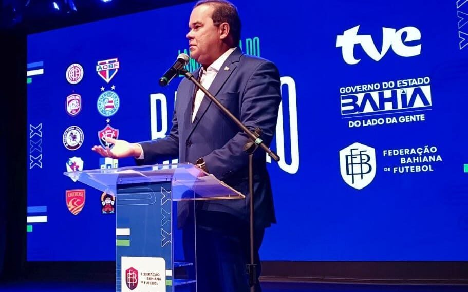 Governo da Bahia anuncia Campeonato Baiano de Futebol 2026 com transmissão integral e combate ao feminicídio