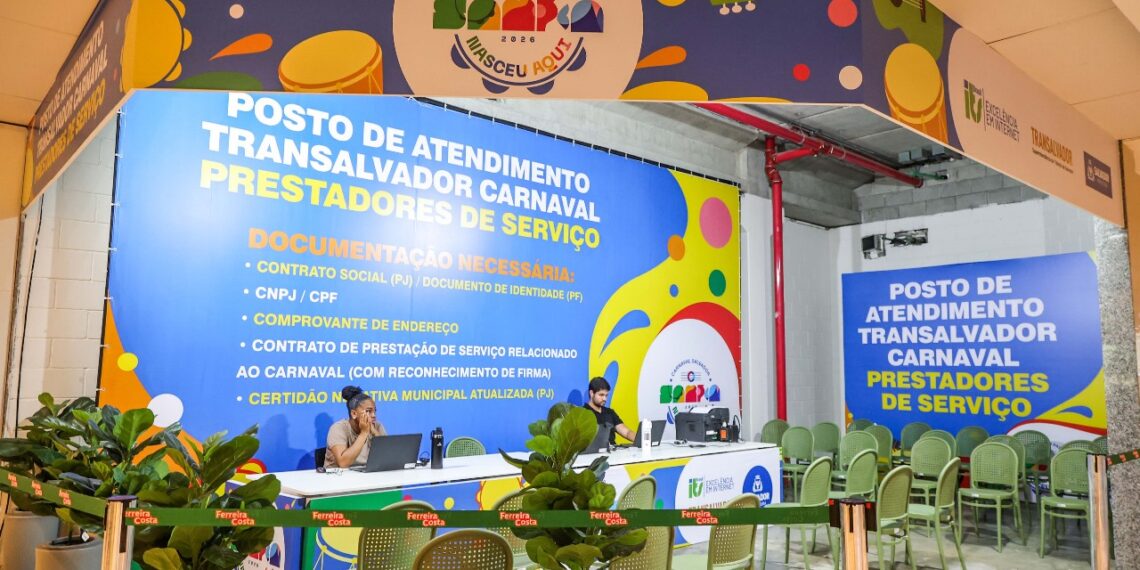 Carnaval 2026: Transalvador inicia funcionamento dos postos de atendimento para credenciamento de veículos