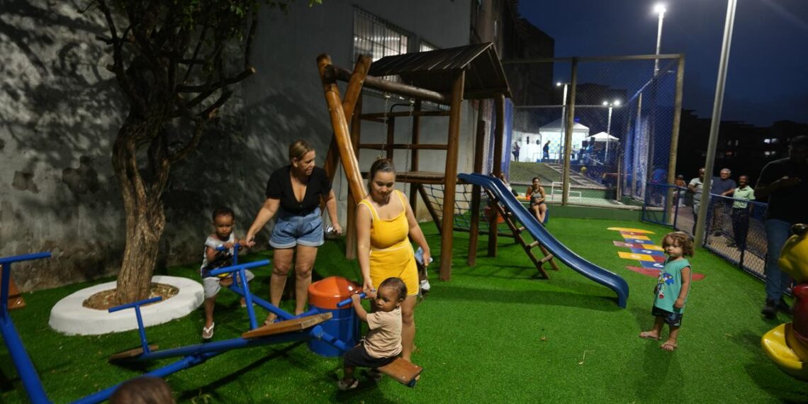 Prefeitura inaugura Praça Jayme de Carvalho e transforma área da Fazenda Grande do Retiro em espaço de lazer