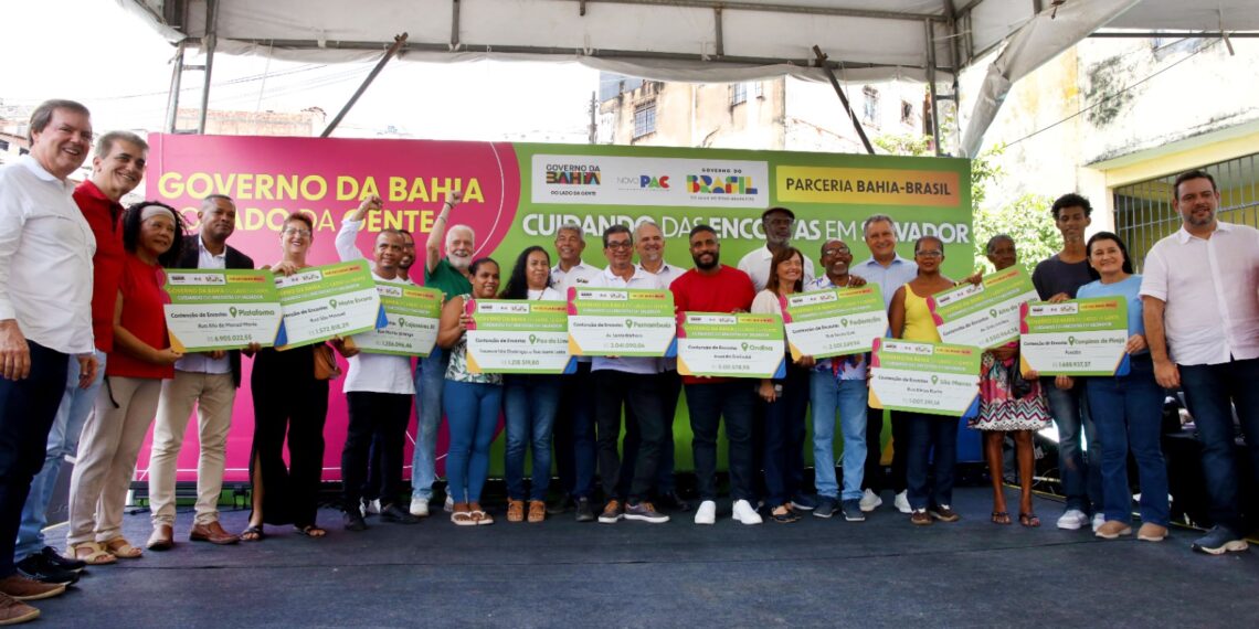 Estado autoriza obras do Novo PAC em encostas de Salvador