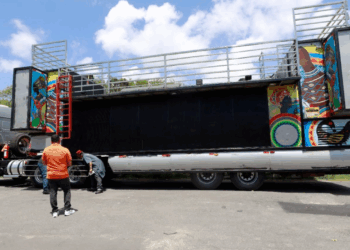 Detran inicia fiscalização de trios elétricos para o Carnaval 2026