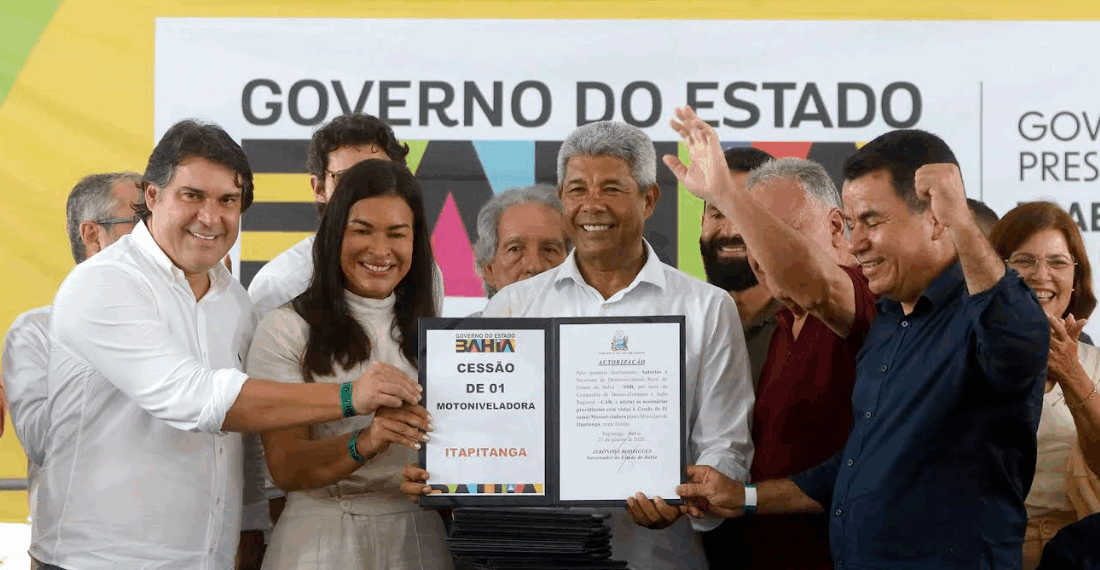 Itapitanga recebe equipamentos que vão melhorar a vida de agricultores e agricultoras familiares