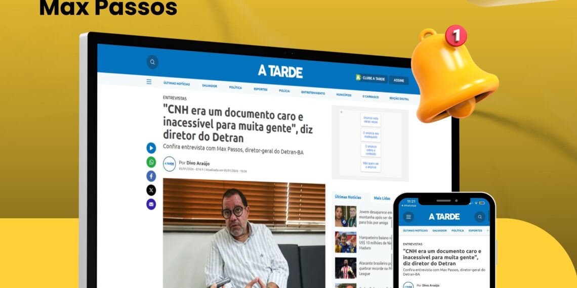 Bahia reduz valores para emissão e serviços de CNH em 2026