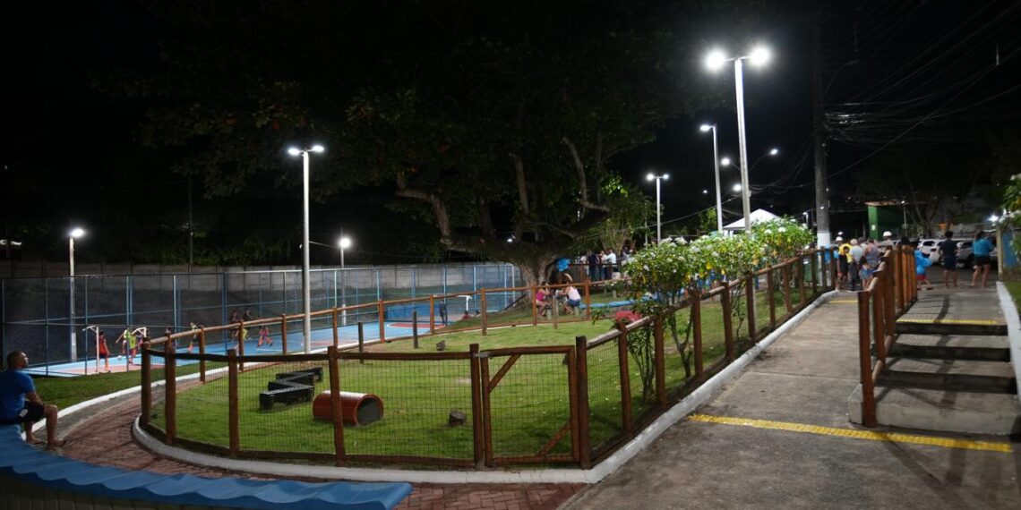 Prefeitura entrega novo espaço de lazer no Vale dos Lagos