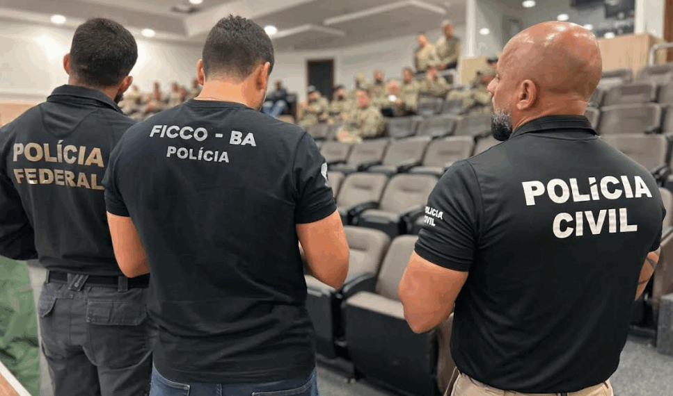 FICCO Bahia e PC capturam assaltante foragido da Justiça do estado do Ceará