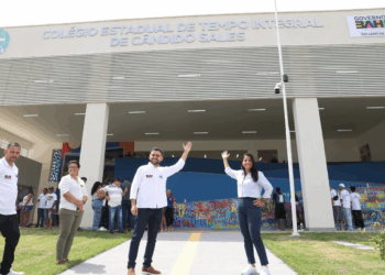 Cândido Sales ganha nova escola de tempo integral